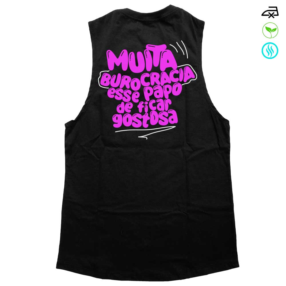 Baby Look Tech Tencel Modal All Pain No Gain black