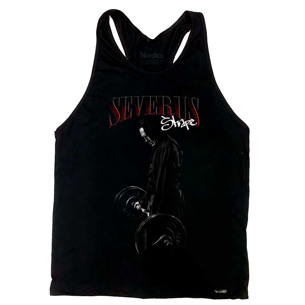 Regata masculina cavada Severu Shape Cor Preto