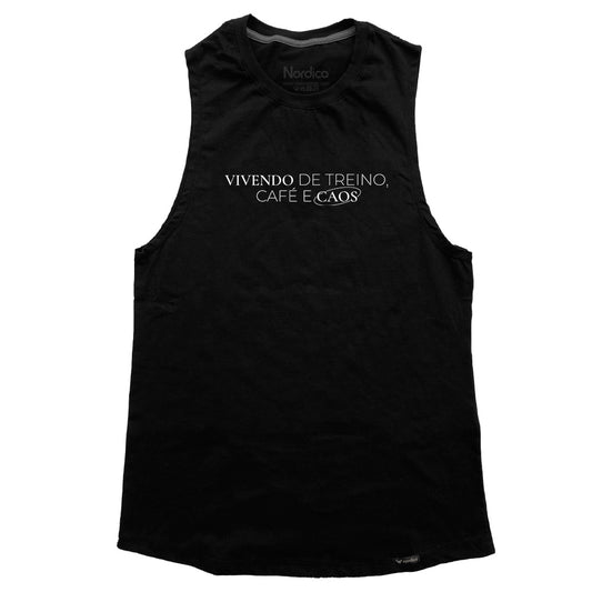 Mona Forte Black Tank Top